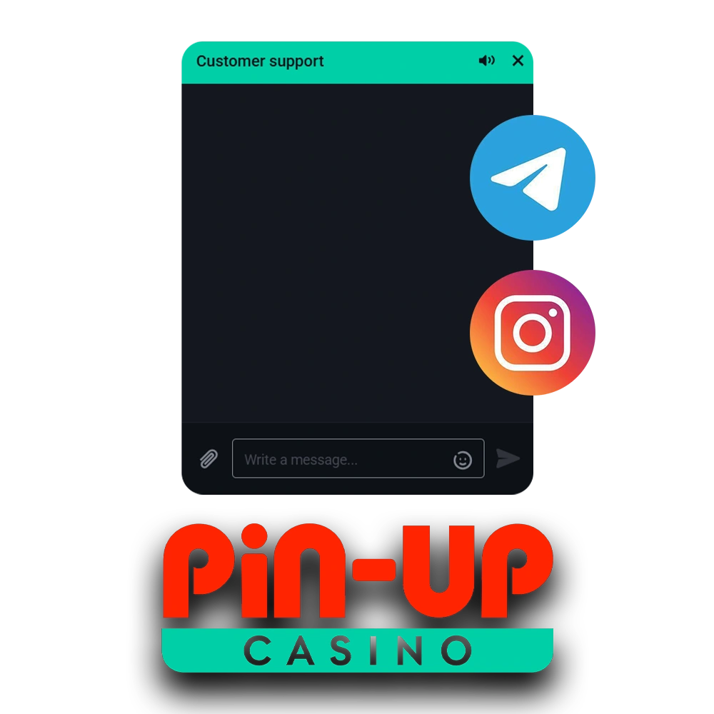 24/7 customer support at Pin-Up casino available day and night.