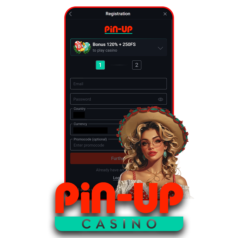 Complete registration on the official Pin Up website and start playing.