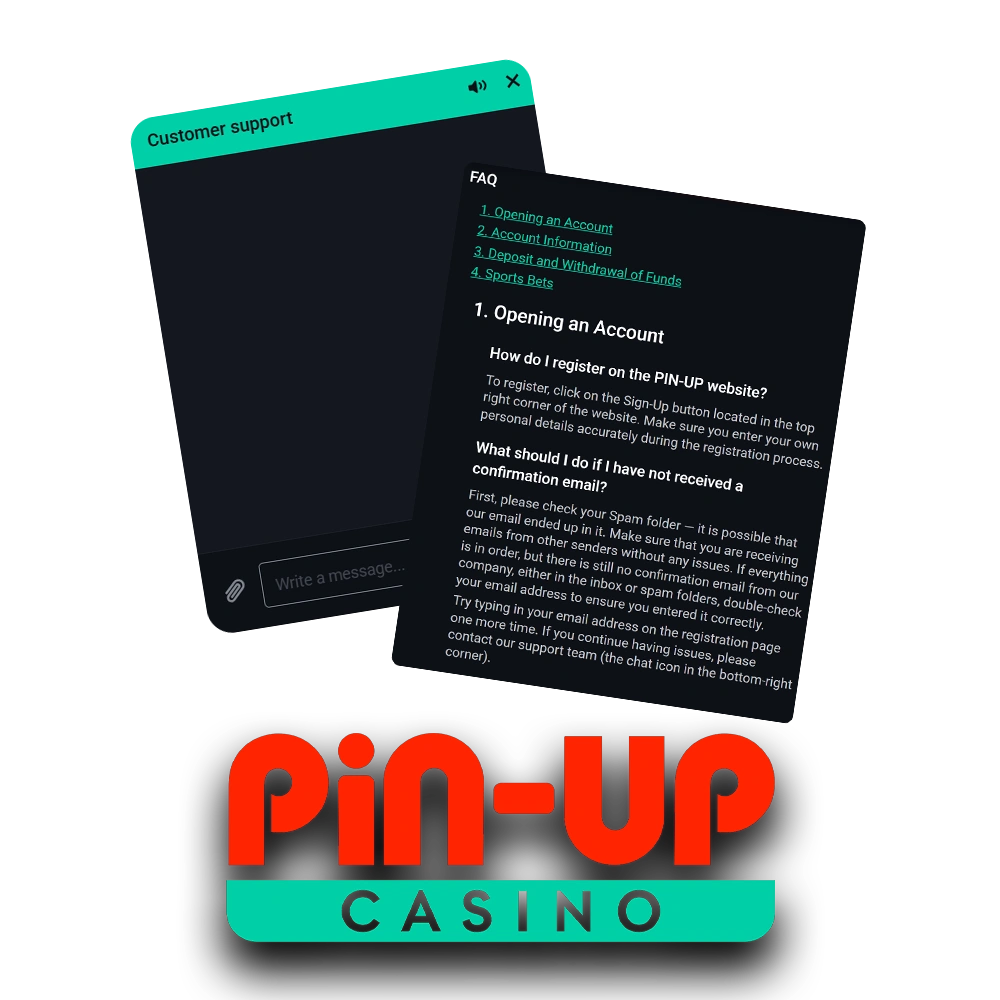 Contact Pin-Up support immediately if you encounter issues.