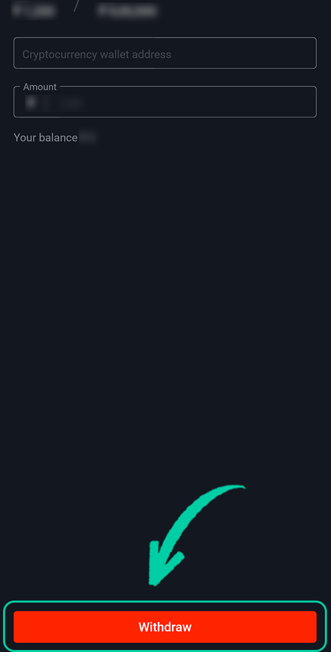 Confirm the withdrawal to safely transfer funds from your Pin Up account.