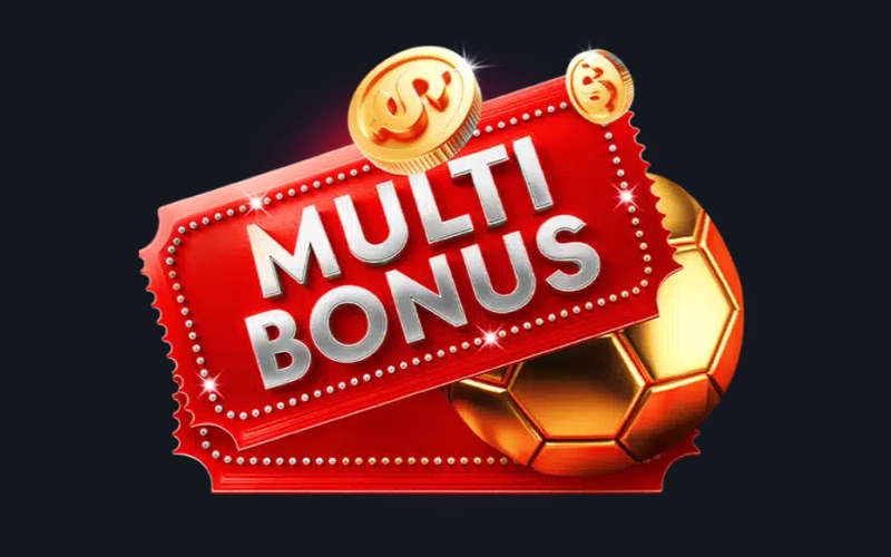 Increase your potential winnings with a Pin-Up accumulator bonus.