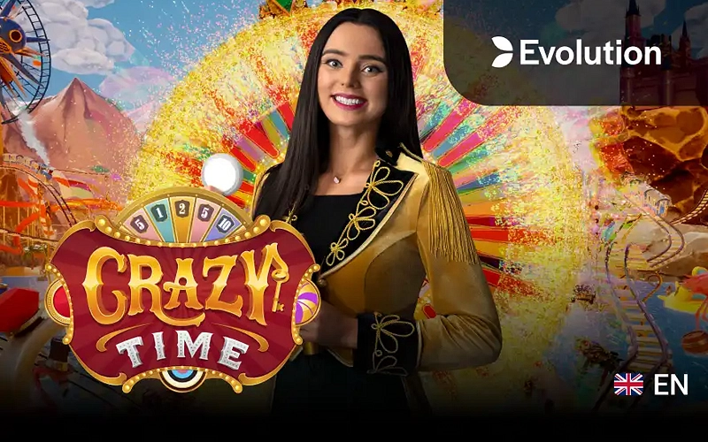 Participate in the thrilling Crazy Time show at Pin-Up.